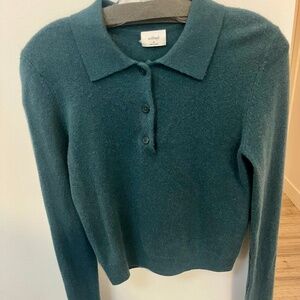 Wilfred Liteluxe Cashmere Florence Sweater  in suave Green